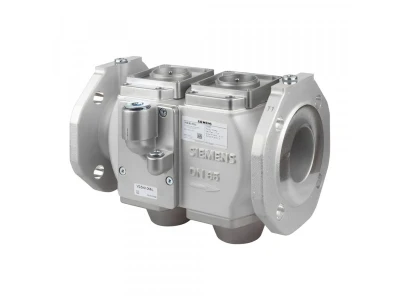 Газовый электромагнитный клапан Siemens VGD40.080L, DN 80, 250 м³/ч, до 0.7 бар