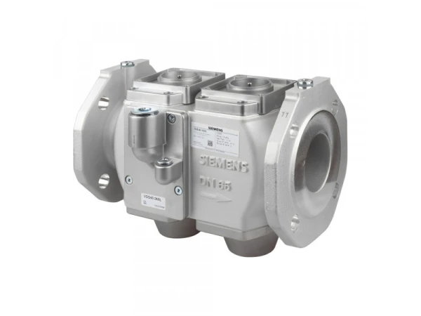 Газовый электромагнитный клапан Siemens VGD40.080L, DN 80, 250 м³/ч, до 0.7 бар