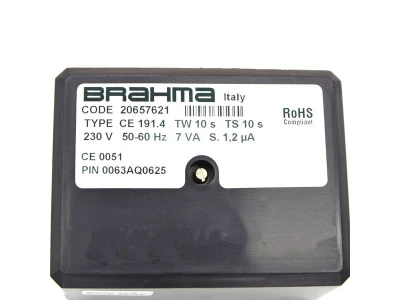 Блок управления горением Brahma CE191.4 (Арт. 20657621) для газовых горелок