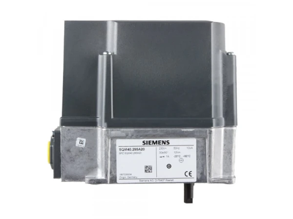 Сервопривод Siemens SQM40.295A20 для воздушных и газовых заслонок, 10 Нм, 30 сек, IP54