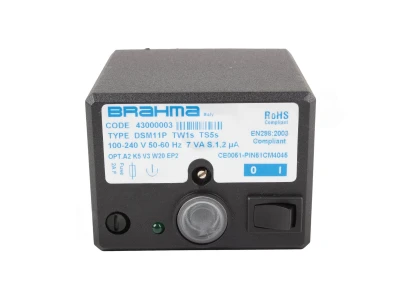 Топочный автомат Brahma DSM11P для двухступенчатых атмосферных газовых горелок, 43000003
