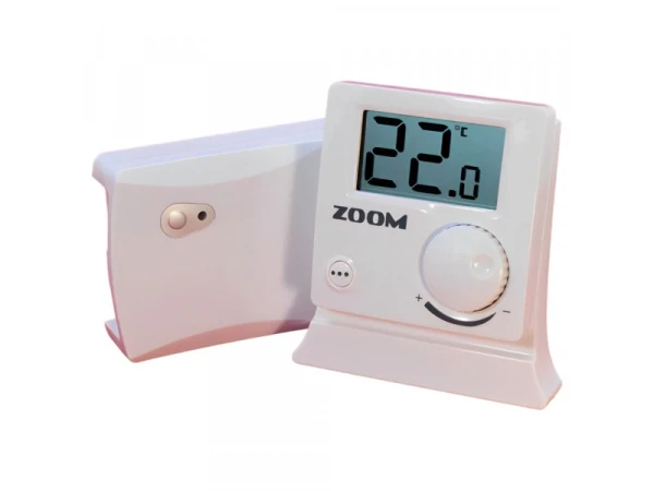Термостат комнатный радиоуправляемый Zoom WT501RF, 5A/250В, 5-35°C, IP20