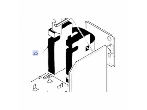 Теплоизолирующий мат для котлов Vaillant, артикул 123375