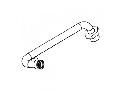 Труба подачи для котлов Bosch/Buderus/Junkers Logamax U052/54-24 T (Арт. 87167624370)