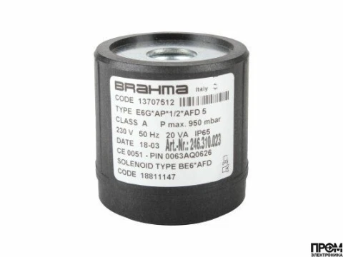 Электромагнитная катушка Brahma BE6*AFD 18811147