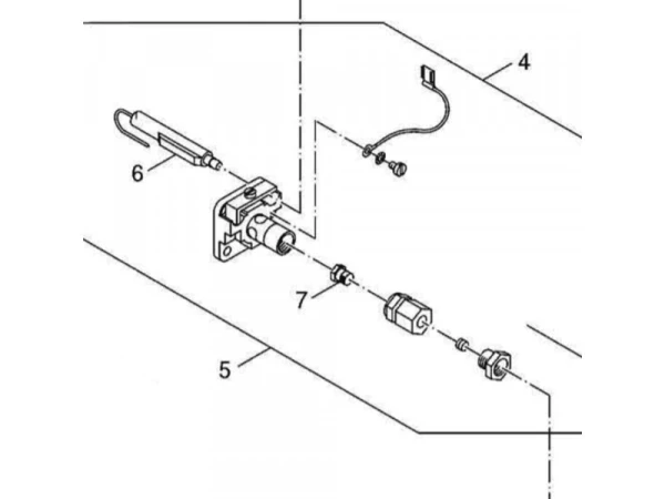 Трансформатор розжига Bosch/Buderus DZUE 2 (Артикул: 87185728440)