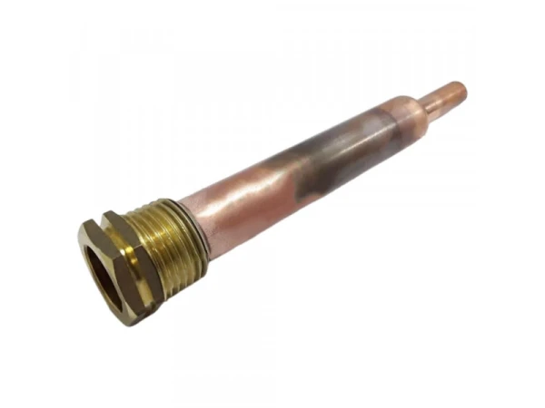 Гильза для датчиков котла Mora Top vi6549, 1/2", 4 датчика, без выемки