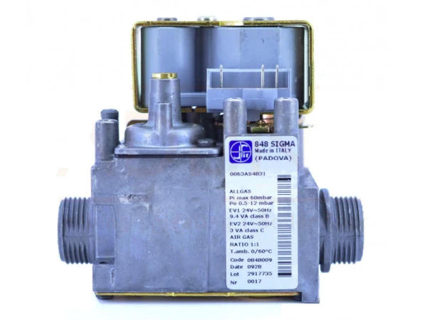 Газовый клапан SIT 848 Sigma, артикул 0.848.009, для промышленного оборудования