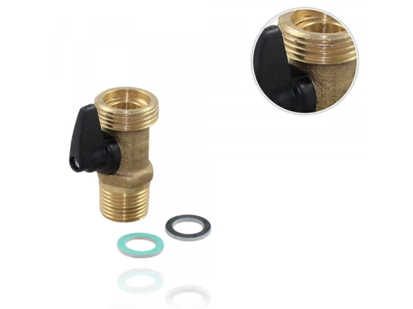 Кран подпитки котла Ferroli Pegasus 1/2" - 3/4" (Артикул: 39809010)