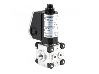 Электромагнитный газовый клапан Kromschroder VAS115R/NW, DN 1/2", Pmax 500 мбар, IP65, 220В, 88019030