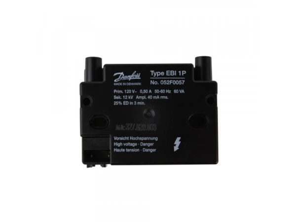 Трансформатор розжига Danfoss EBI 1P (052F0057) для газовых горелок, 12 кВ