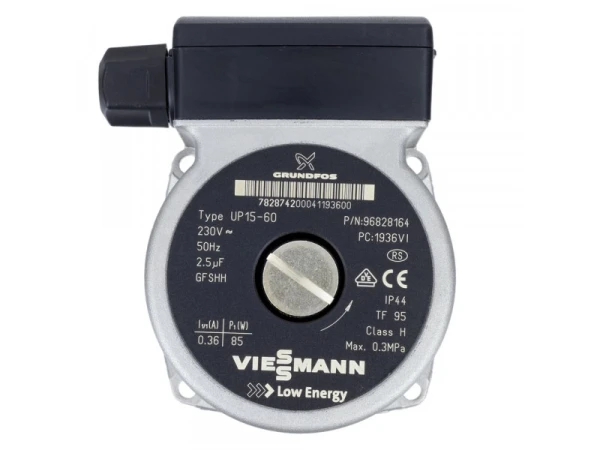 Насос циркуляционный Grundfos UP15-60 для котлов Viessmann (артикул 7828742)
