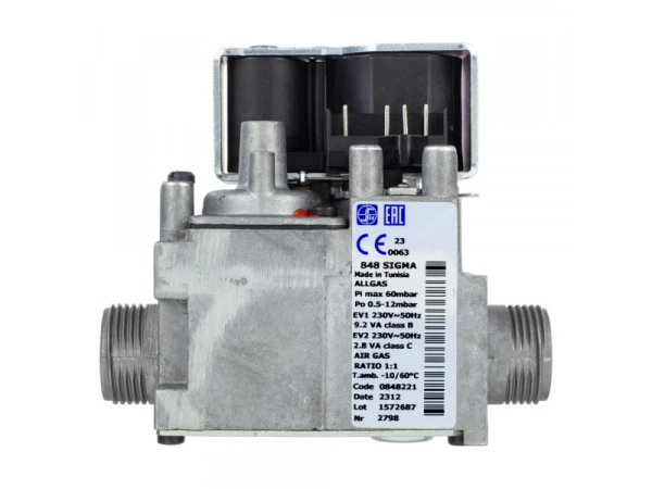 Клапан газовый SIT 848 Sigma для котлов Ariston, артикул 60002799