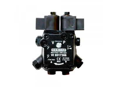 Насос для дизельных горелок Suntec A2L 65 C K 9704 4P 0700, 2-ступенчатый, с электромагнитным клапаном, 220-240В, 15 бар