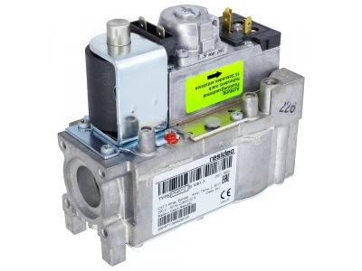 Газовый комбинированный регулятор Resideo VR4601CB1081, 230 В, 5-50 мбар, фланец 36х36 мм