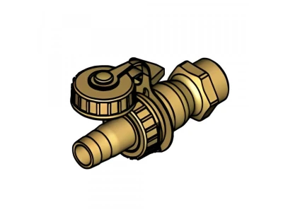 Шаровой кран 1/2" для подпитки котлов Viessmann, артикул 7828914