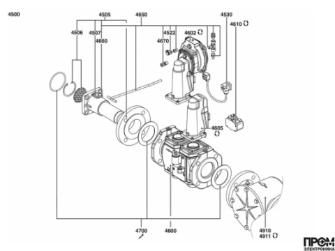 Газовая рампа Elco s316