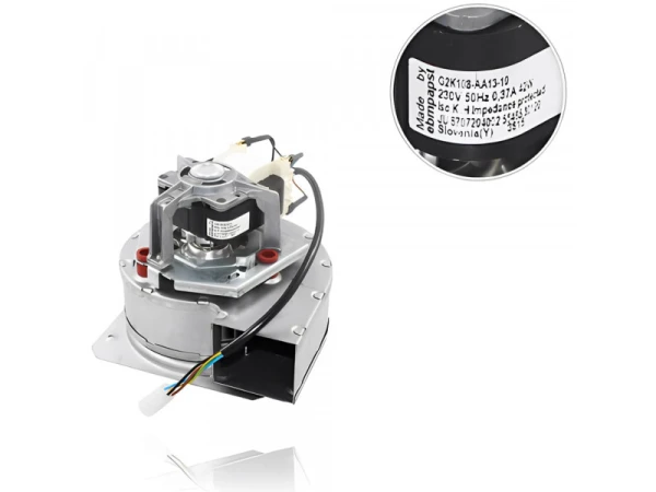 Вентилятор для котлов Bosch/Buderus/Junkers (WR325/WR250/ZW20) - Артикул 87072040010