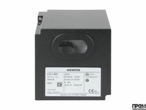 Топочный автомат Siemens LFL1.322
