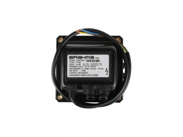 Трансформатор розжига Brahma T17/M (15447001) для газовых и жидкотопливных горелок