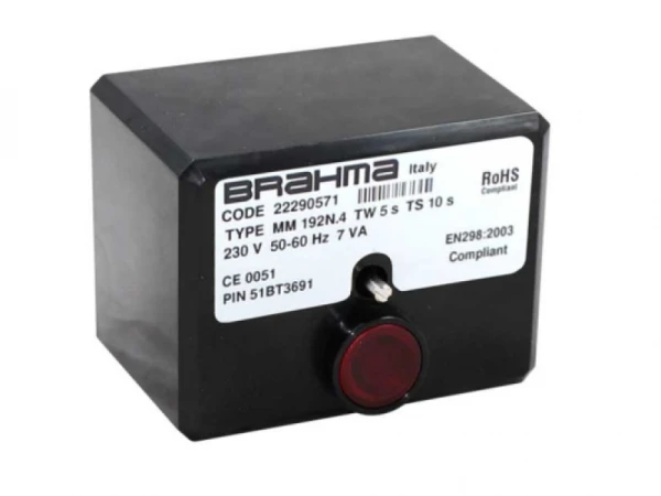 Топочный автомат Brahma MM192N.4 (22290571) для газовых горелок, IP40