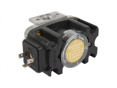 Реле давления газа Siemens QPL25.003 (S55722-S101-A100) для газовых горелок, диапазон 0.7-3 мбар