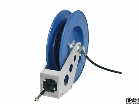 Катушка со шлангом для масла открытая Pressol 29142, стена-пол