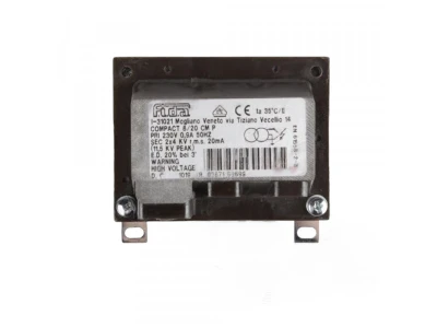 Трансформатор розжига Fida Compact 8/20 CM P, 4 кВ, 20 мА, для котлов Lamborghini, артикул 3981A140