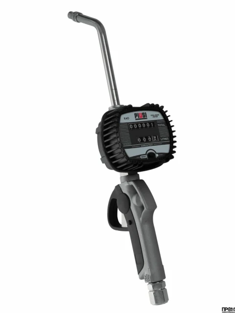 Пистолет с мех. счетчиком для масла Easy K40 1/2" BSP, жесткий носик PIUSI F00973030