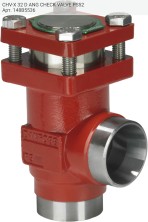 CHV-X 32 D ANG CHECK VALVE PS52