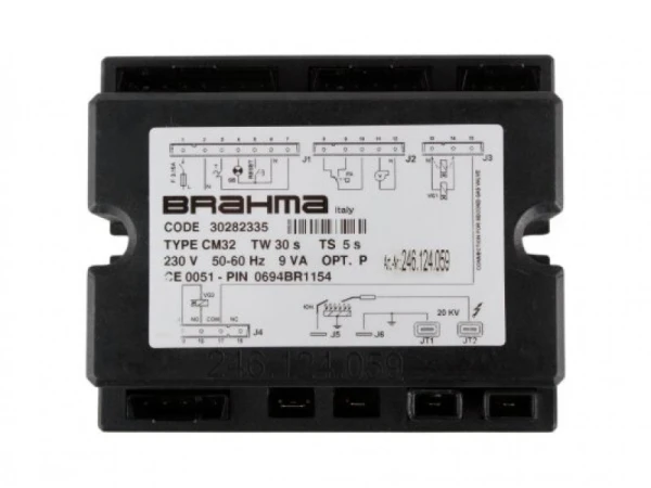Блок управления горением Brahma CM32 (30282335) для газовых горелок, 220-240В