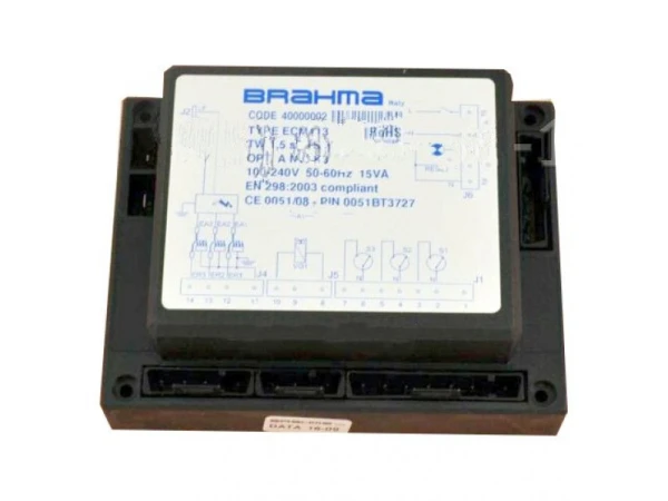 Блок управления горением Brahma ECM113 (Арт. 40000002) - Контроль и безопасность газовых горелок