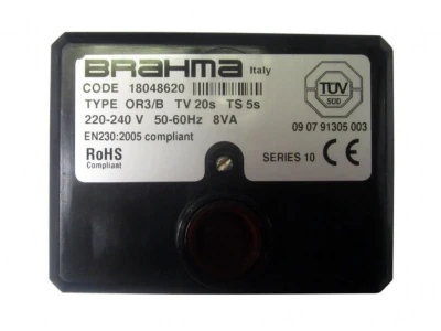 Блок управления Brahma OR3/B 18048620 для жидкого топлива, 50/60 Гц, 220-240 В