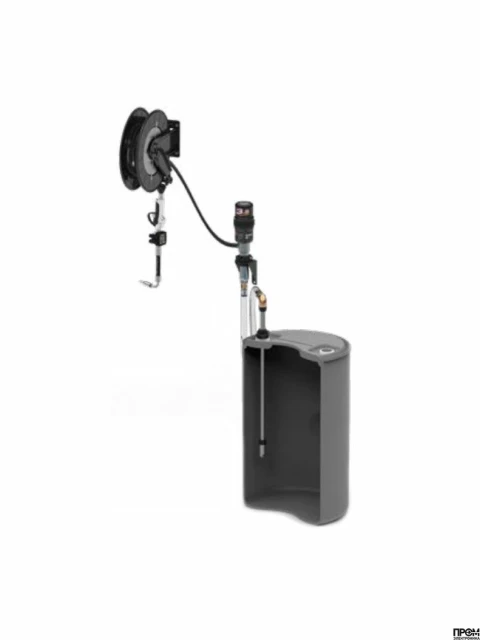 Настенный комплект для масла FK0100060, насос 5.5:1, PIUSI, пистолет с эл. счетчиком