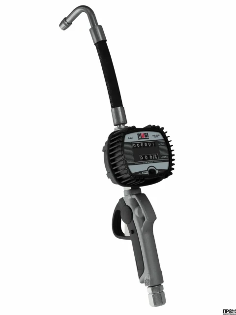 Пистолет Easy K40 с мех. счетчиком для масла 1/2" BSP, гибкий носик, 30 л/мин PIUSI F00973020