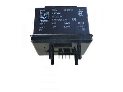 Трансформатор розжига для котлов Bosch/Buderus/Junkers ZWBR 7-25 / ZWR 18-3KE (Арт. 8747201379)