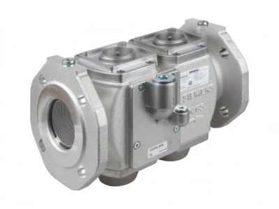 Клапан газовый Siemens VGD40.065 для горелок и теплогенераторов, 160 м³/ч, 700 мбар, класс А