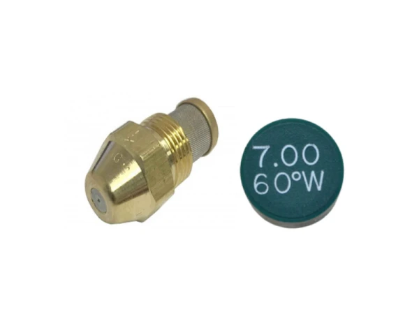Форсунка Delavan 7.00 GPH, 60W, угол 60°, полусплошной рисунок распыления, для дизельных котлов