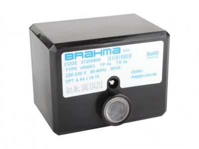 Топочный автомат Brahma VM45G 37200800 для газовых горелок с принудительным наддувом