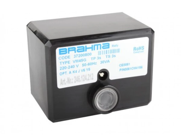 Топочный автомат Brahma VM45G 37200800 для газовых горелок с принудительным наддувом