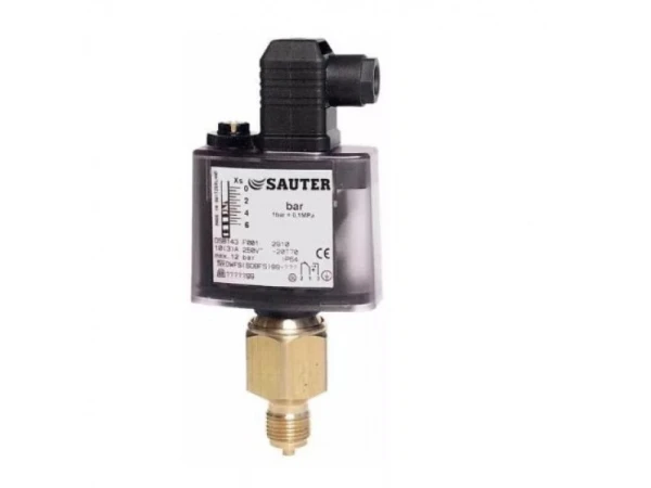 Реле давления газа Sauter DSA143 F002, диапазон 0.5-6 мбар, артикул 1768494613