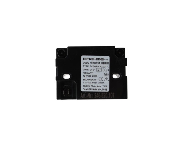 Трансформатор розжига Brahma TCD2FA 15930064