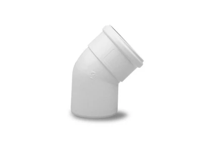 Отвод алюминиевый эмалированный 45° d 80мм для котлов Baxi (71401811)