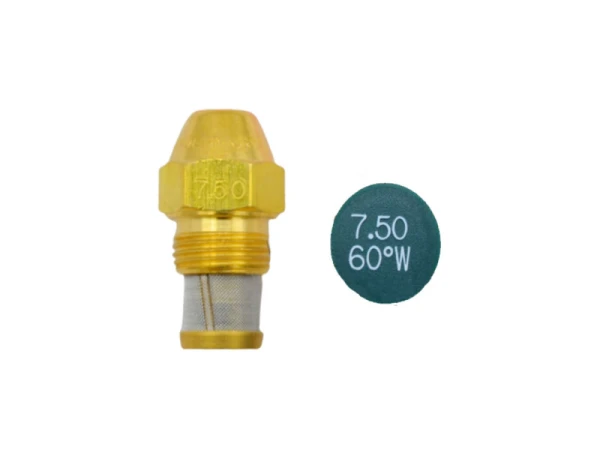 Форсунка Delavan 7.50 GPH, 60W, угол 60°, полусплошной распыл, арт. 345.892.014