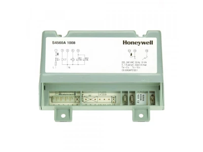 Блок управления Honeywell S4560A1008 для газовых котлов, водонагревателей и калориферов