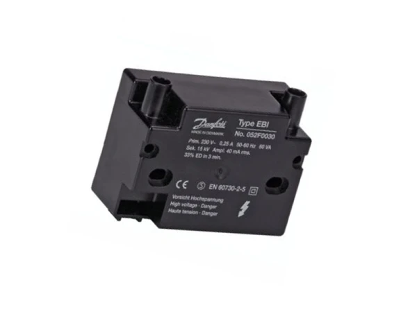 Трансформатор розжига Danfoss EBI052F0036 (230В, 2x7.5кВ, 40мА)