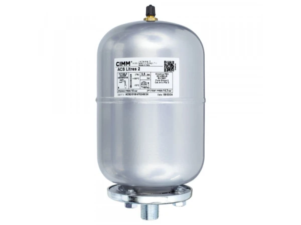 Расширительный бак Cimm 510242, 2 л, 1/2", для котлов Ferroli, Beretta, Immergas