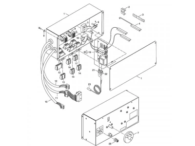 Панель управления котлом Bosch HT 3101E (артикул 63037497)