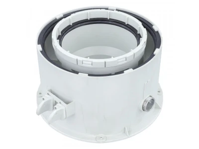 Фланец дымоотводного устройства 110/160 для котлов Baxi (арт. 760634200)