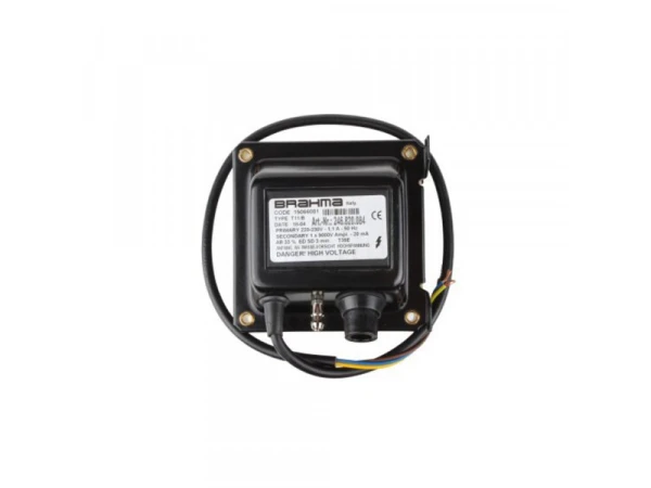 Трансформатор розжига Brahma T11/B (15066001) для газовых и жидкотопливных горелок, 9 кВ, 220 В